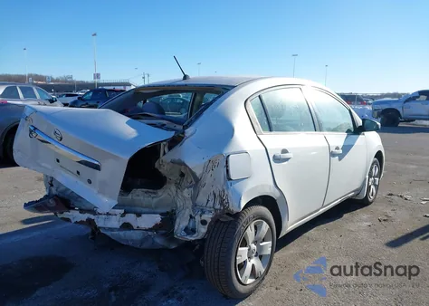 2010 Nissan Sentra 2.0 z USA, uszkodzony, nr VIN 3N1AB6AP5AL625241